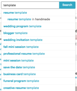 etsy search suggestions