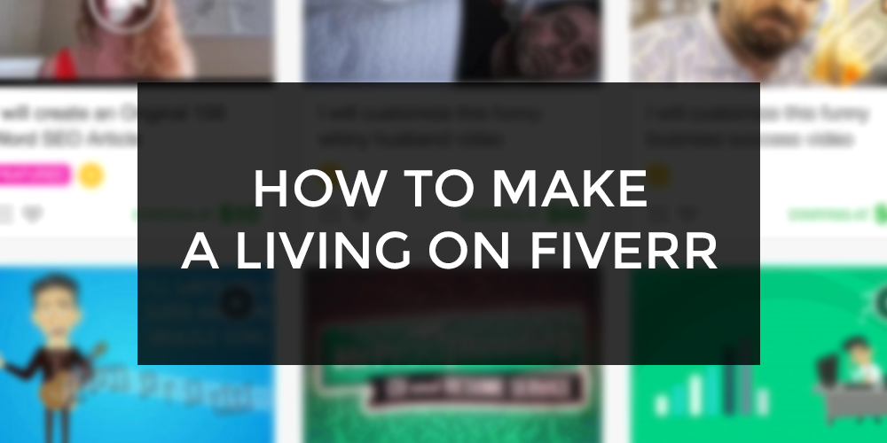 fiverr make a living