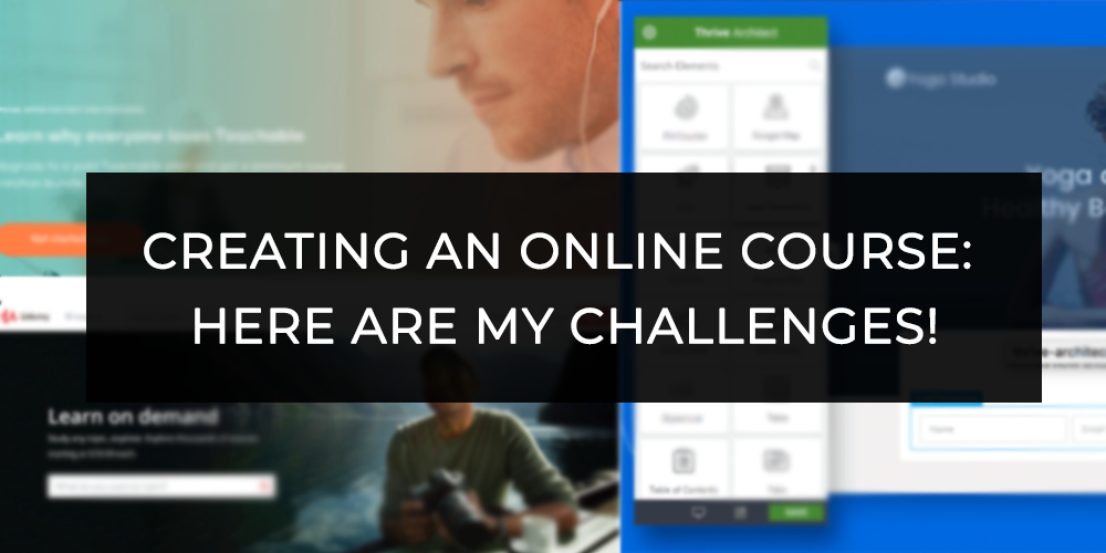 creating an online course