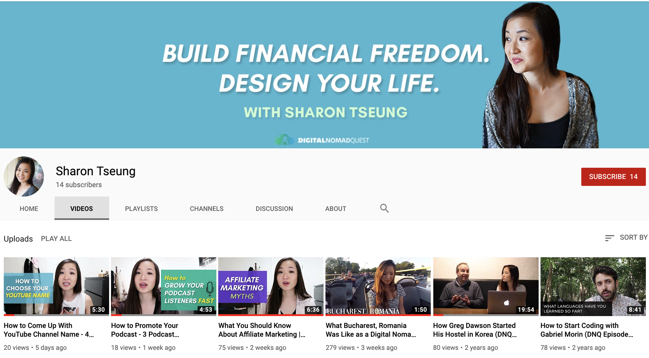 YouTube sharon tseung