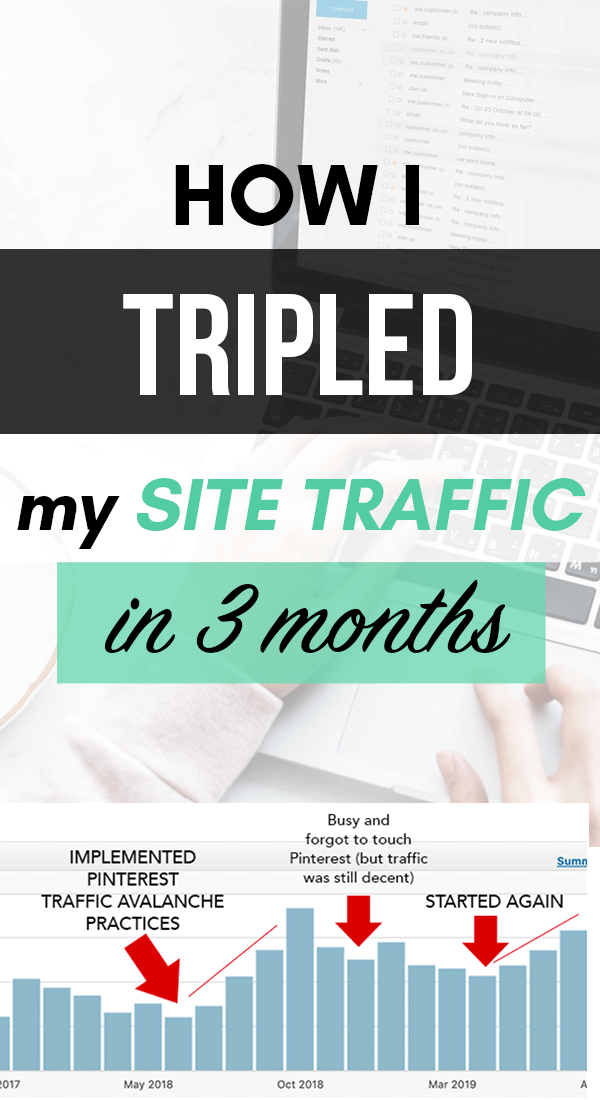 pinterest traffic avalanche