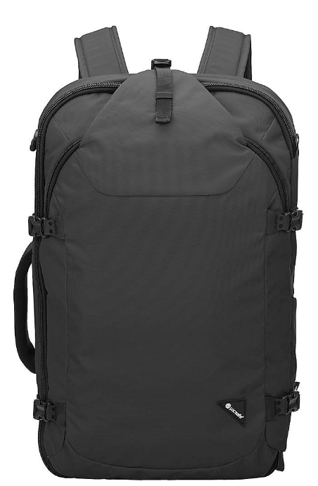 Pacsafe Venturesafe EXP45 Anti-Theft Carry-On Travel Backpack, Black