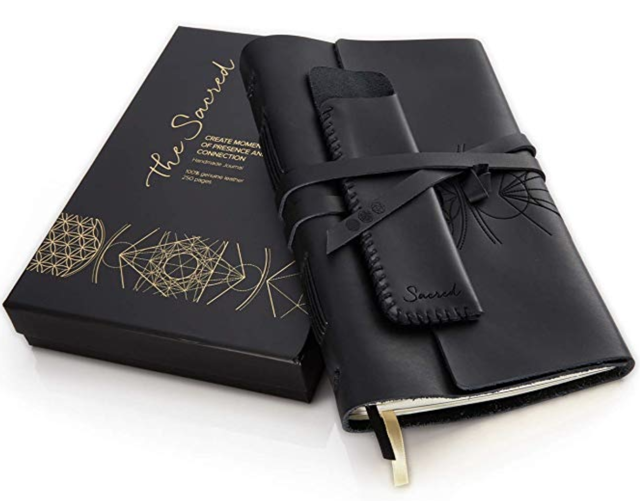 Leather Journal and Sketchbook