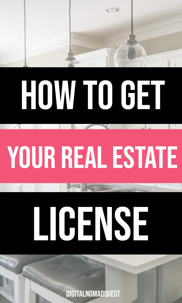 how to get real estate license