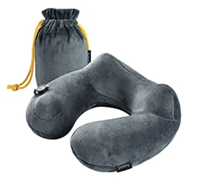 Purefly Inflatable Travel Pillow