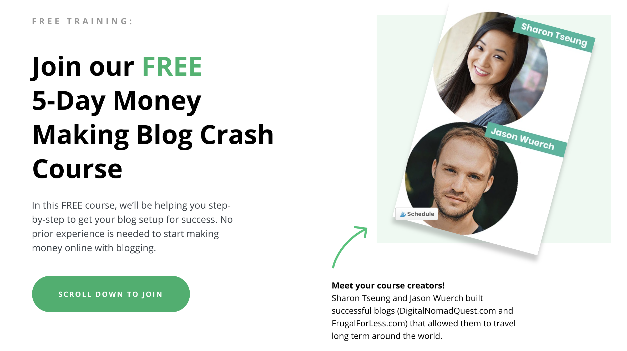 money making blog crash course