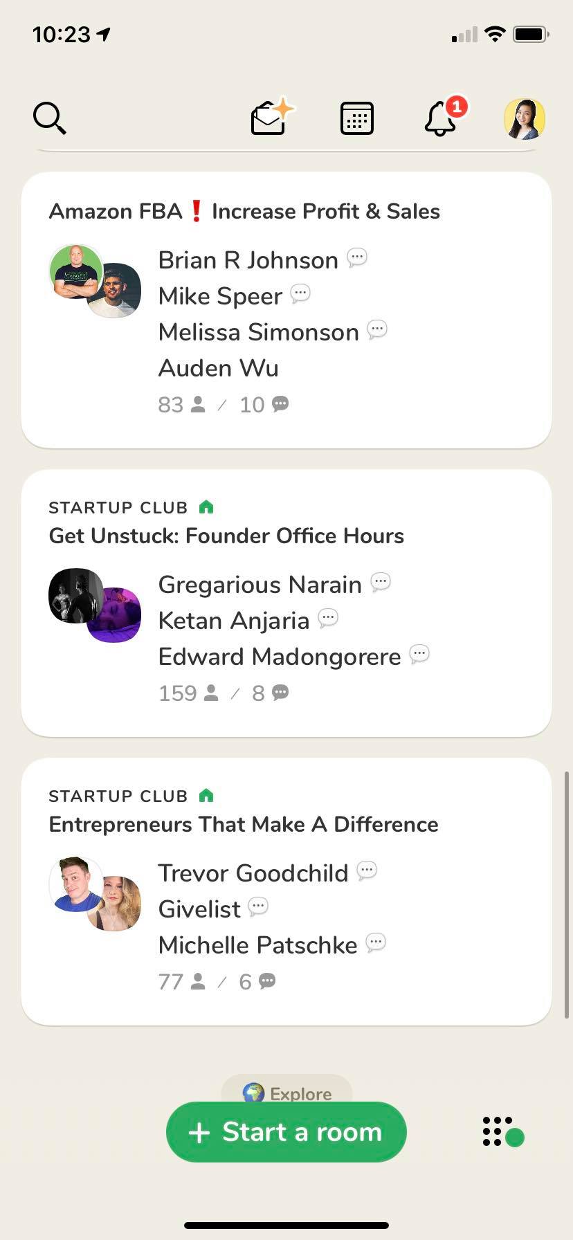 clubhouse for entrepreneurs